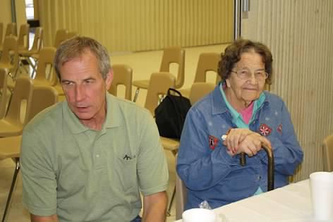 Uncle Dennis and Grandma Elizabeth
